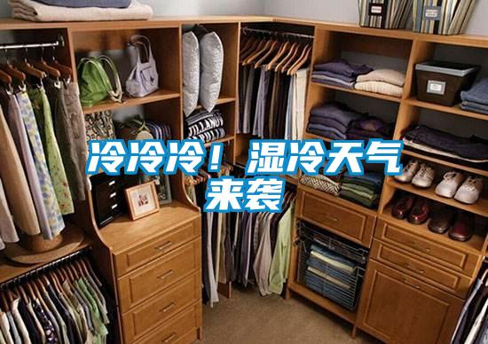 冷冷冷！濕冷天氣來襲