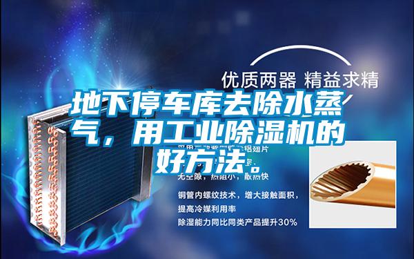 地下停車庫去除水蒸氣,用工業除濕機的好方法。