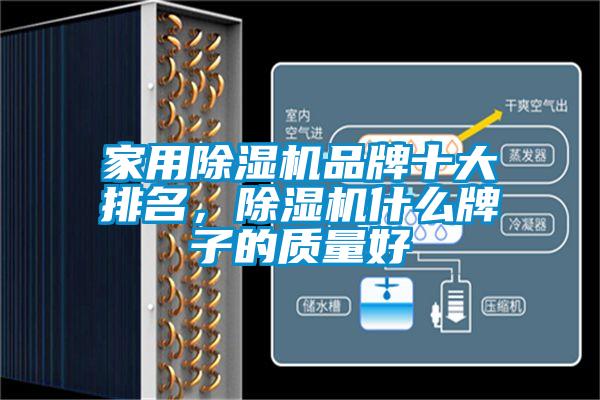 家用除濕機品牌十大排名，除濕機什么牌子的質量好
