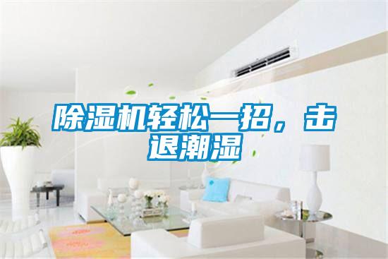 除濕機輕松一招，擊退潮濕