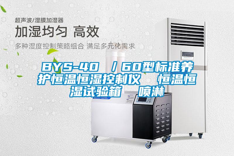 BYS-40 /60型標(biāo)準(zhǔn)養(yǎng)護(hù)恒溫恒濕控制儀 恒溫恒濕試驗(yàn)箱 噴淋