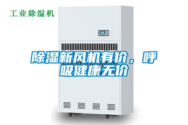 除濕新風(fēng)機(jī)有價，呼吸健康無價