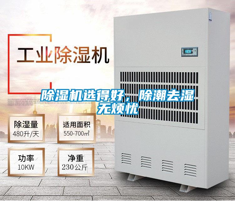 除濕機選得好，除潮去濕無煩憂