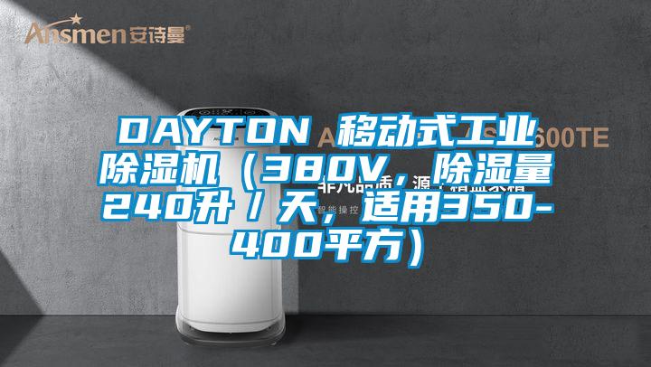 DAYTON 移動(dòng)式工業(yè)除濕機(jī)（380V，除濕量240升／天，適用350-400平方）