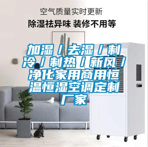 加濕/去濕/制冷/制熱/新風/凈化家用商用恒溫恒濕空調定制廠家