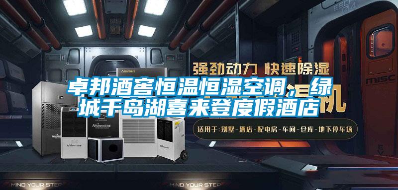 卓邦酒窖恒溫恒濕空調,綠城千島湖喜來登度假酒店