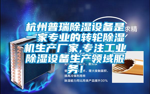 杭州普瑞除濕設(shè)備是一家專業(yè)的轉(zhuǎn)輪除濕機(jī)生產(chǎn)廠家,專注工業(yè)除濕設(shè)備生產(chǎn)領(lǐng)域服務(wù)!