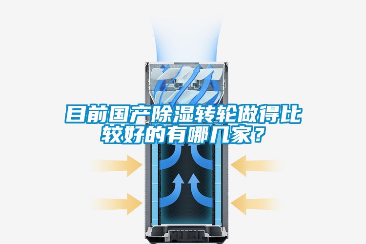 目前國產除濕轉輪做得比較好的有哪幾家？
