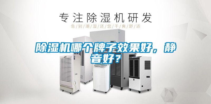 除濕機哪個牌子效果好,靜音好?