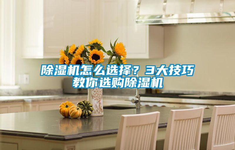 除濕機怎么選擇？3大技巧教你選購除濕機